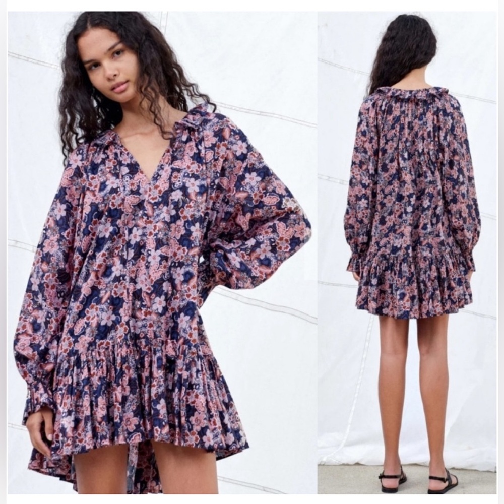 Anthropologie Sundry Oceana Mini Dress Size 0/XS